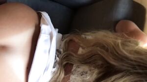 PerfectBlonde69 - POV Fit Horny Girlfriend Fuck in the Couch