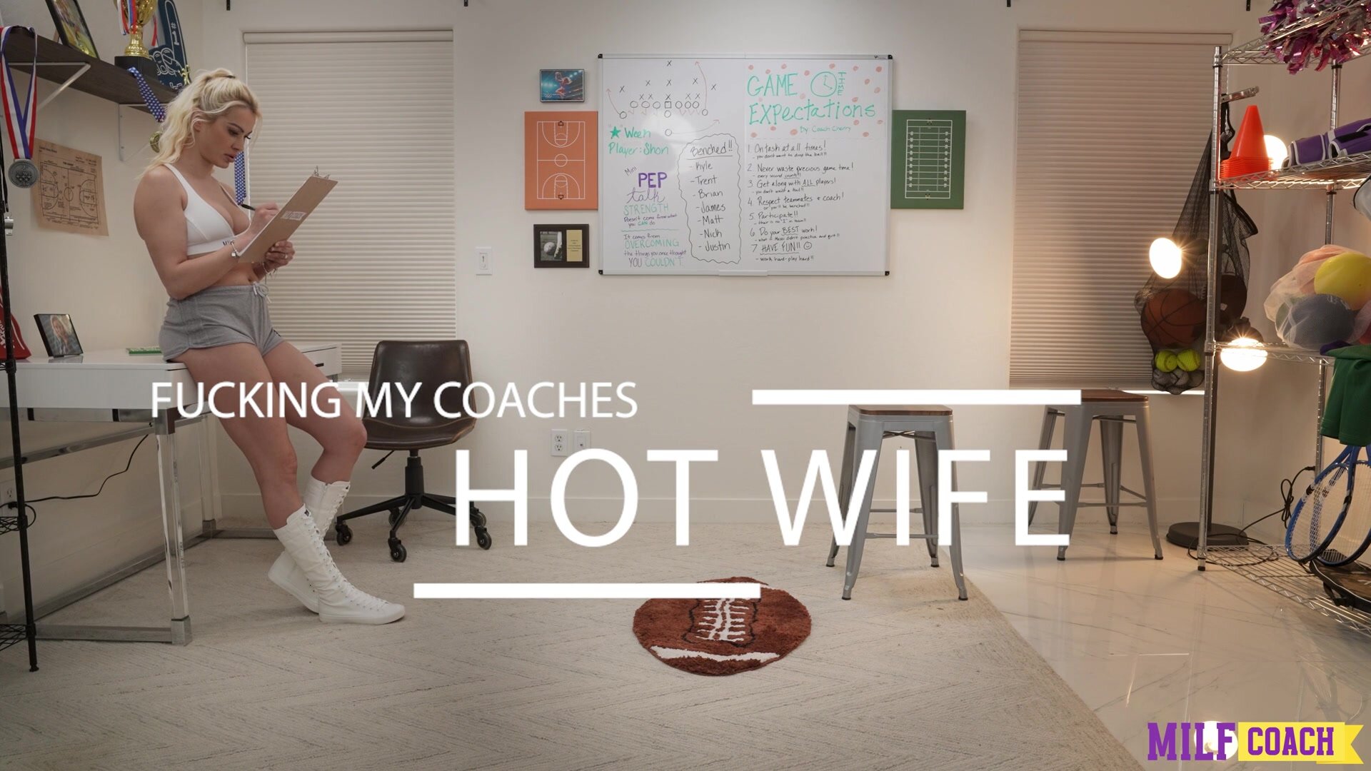 MilfCoach - Cherry Kiss Fucking My Coachs Hot Wife