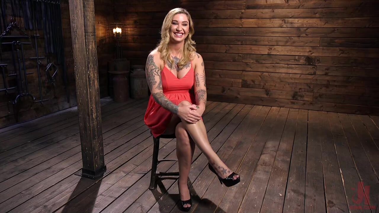 Kleio Valentien - Tattooed Slut Is Tormented In Bondage And Made To Cum