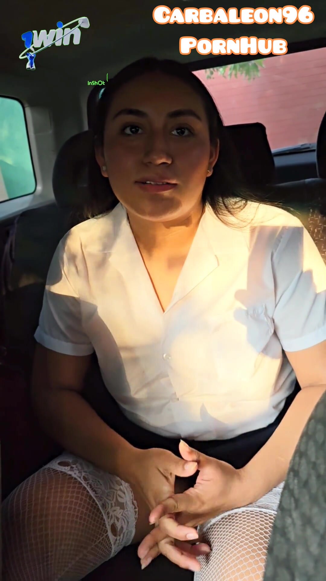 Carbaleon96 - Colegiala Tetona Le Agradece a Su Por Llevarla a La Escuela Con Sexo Caliente y Tragando Semen