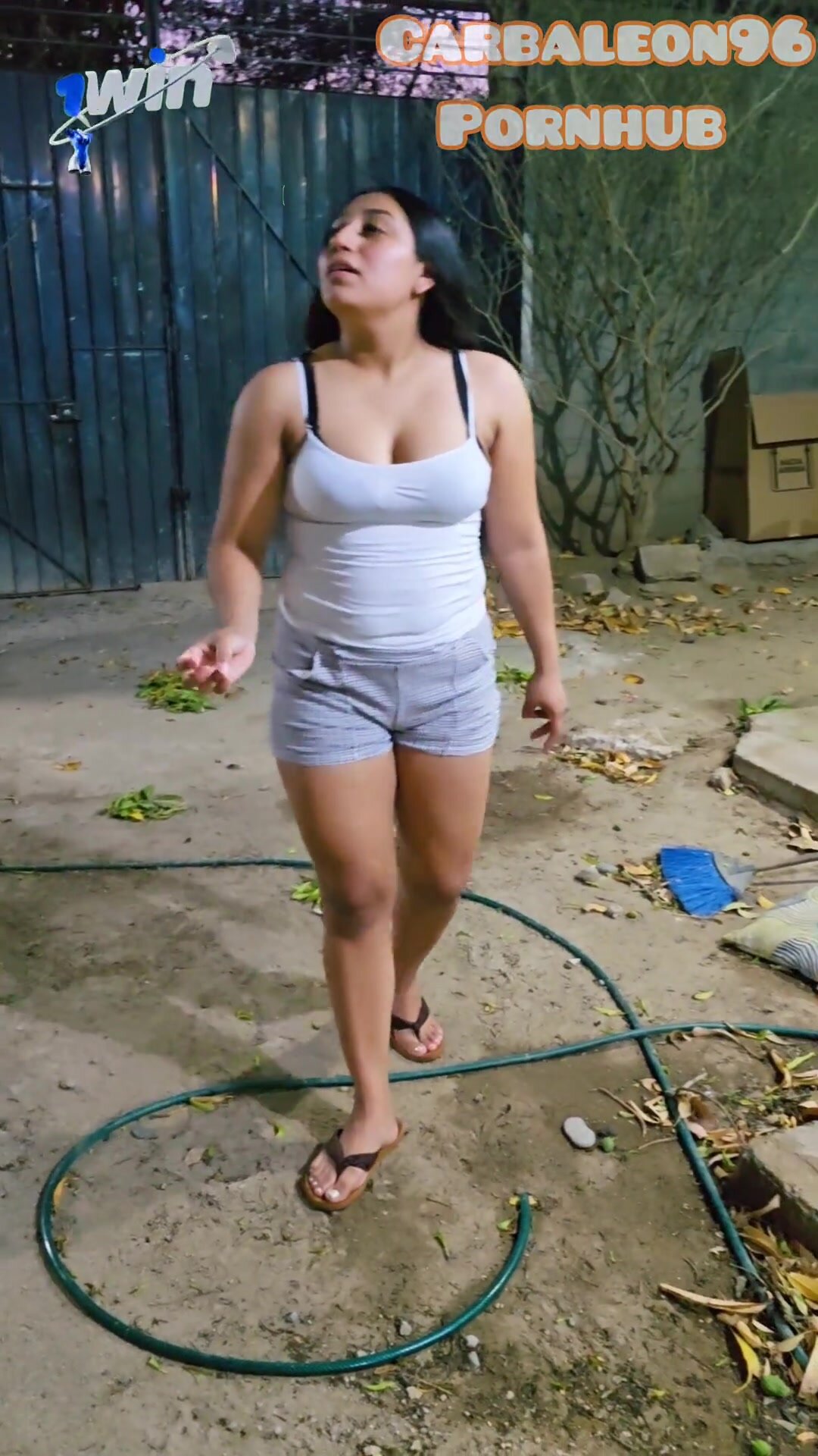 Carbaleon96 - Dad sent his Friend to Clean my Yard and he Ended up Cleaning my Vagina and my Mouth with his Cock