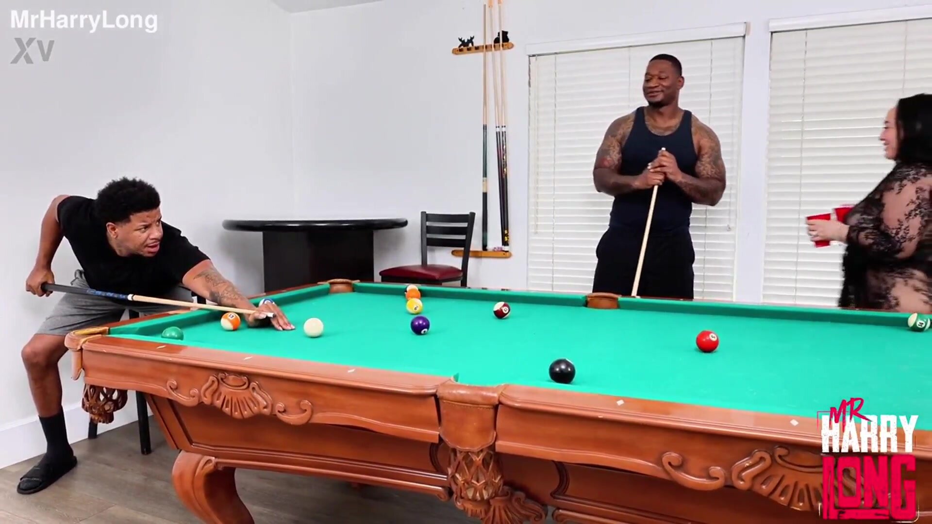 Iluvshauna - Slut WIFE Gets Fucked On Husbands Pool Table