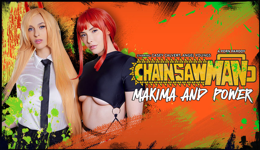 Casey Calvert, Angel Youngs - Chainsaw Man. Makima and Power in 4K