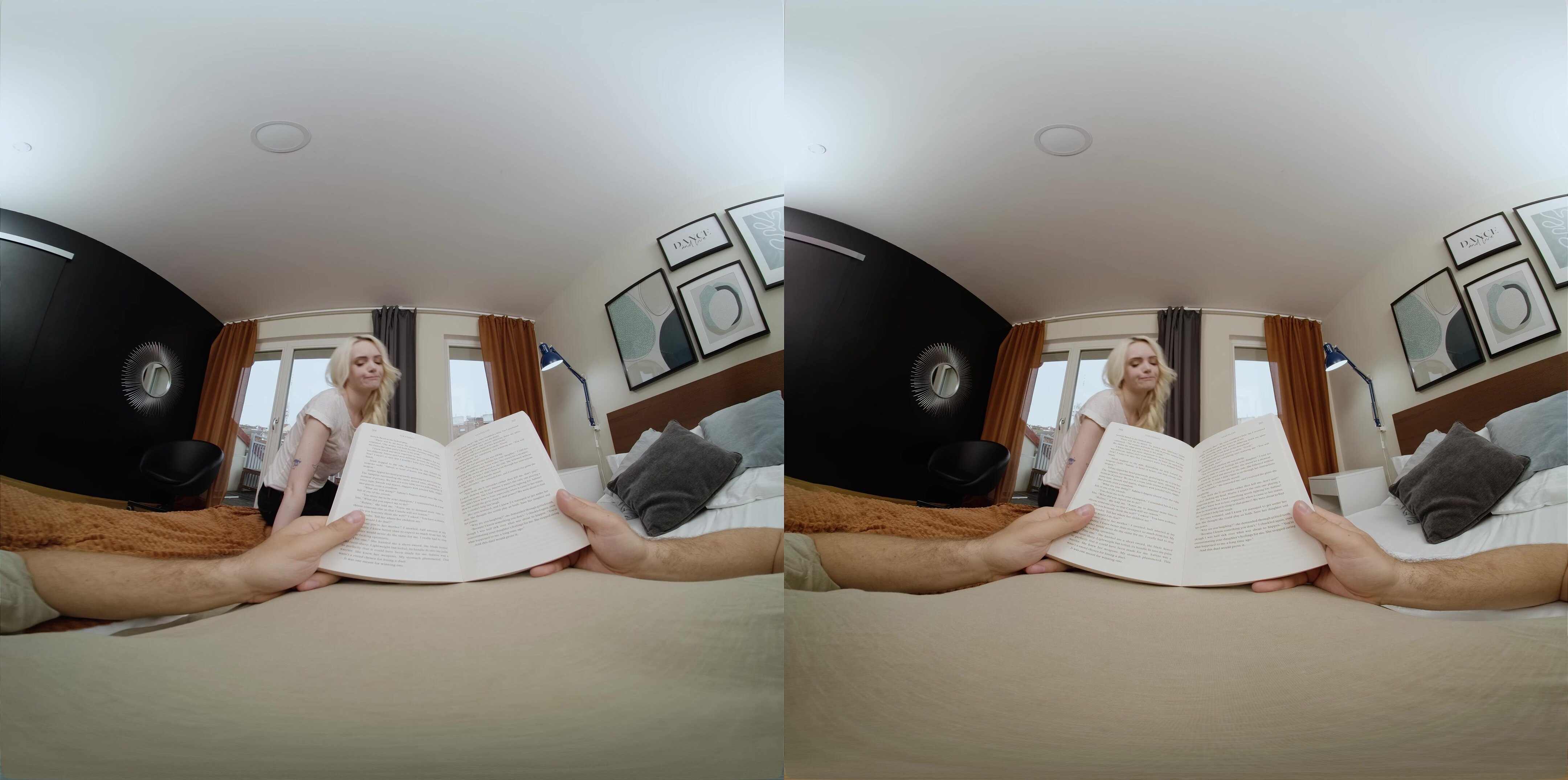 Amber Kawaii - Inside During the Rain in 4K