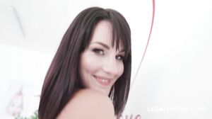 Dap Destination Amanda Hill gets 4on1 with Balls Deep Anal, Short DP, DAP, GAPES, Messy Cumshot GIO750