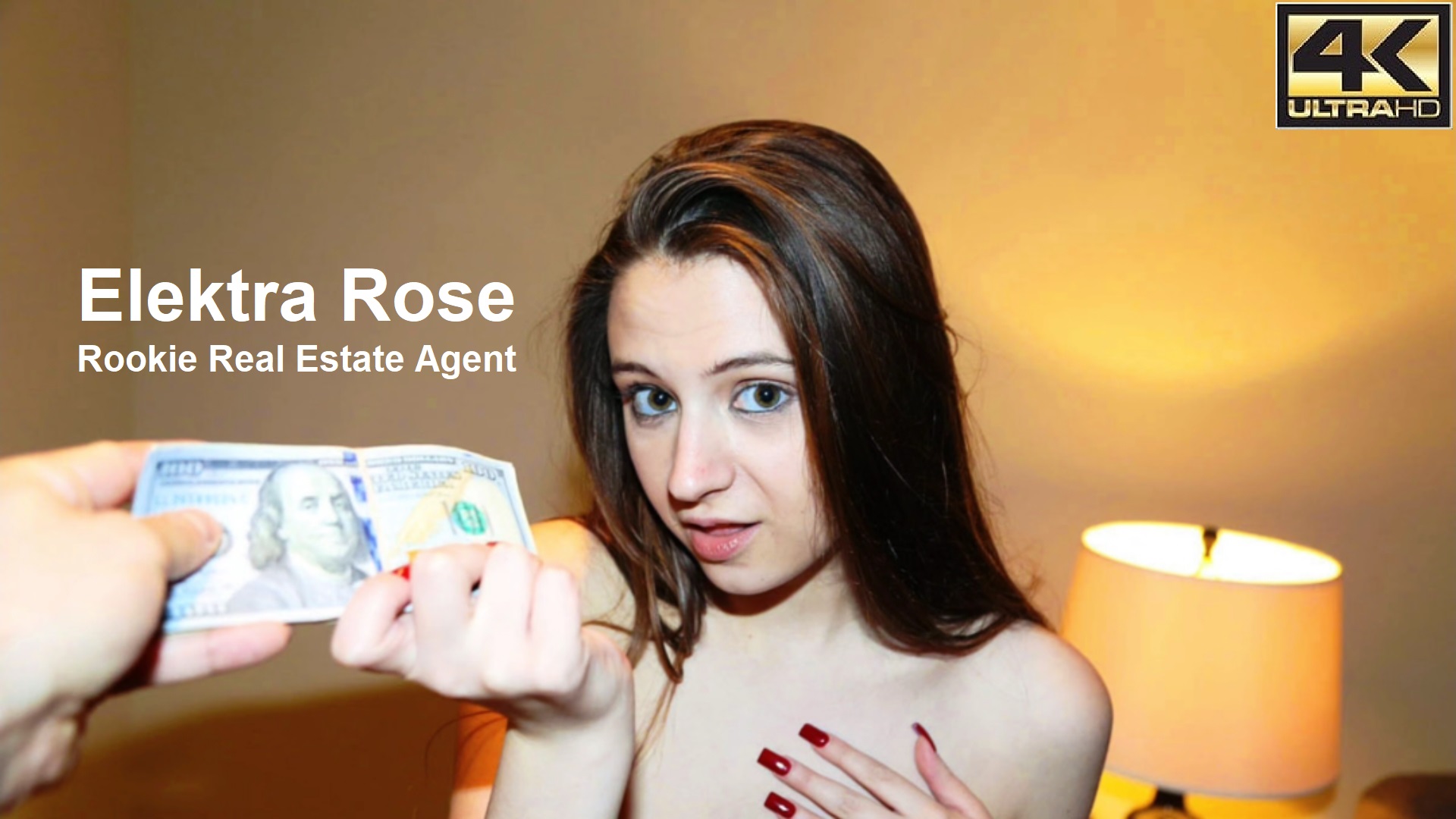 Elektra Rose - Rookie Real Estate Agent in 4K