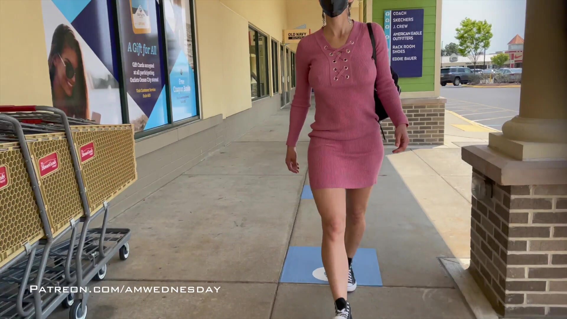 AmWednesday - pink dress