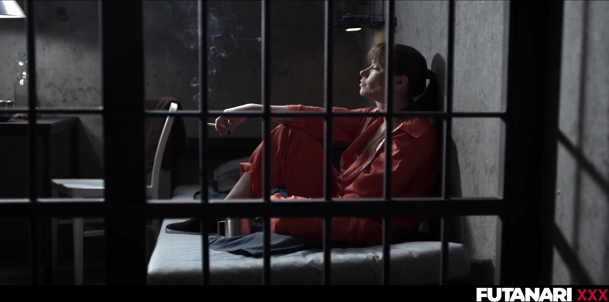Futanari - Black Angel And Sata Jones - Cellmate