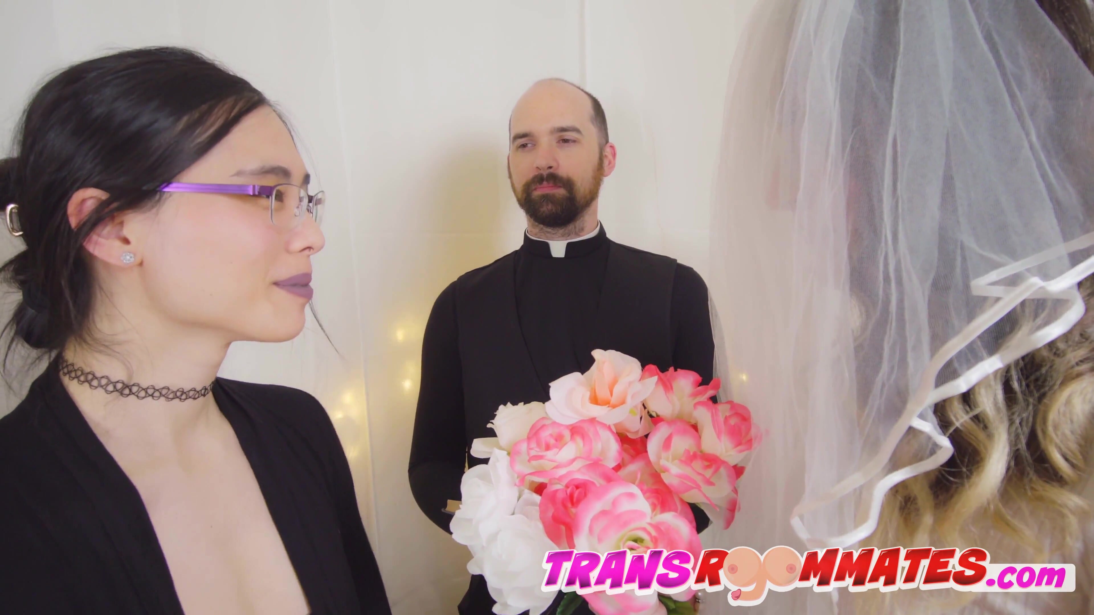 Transroommate -  Hot Trans Couple Have Shotgun Wedding