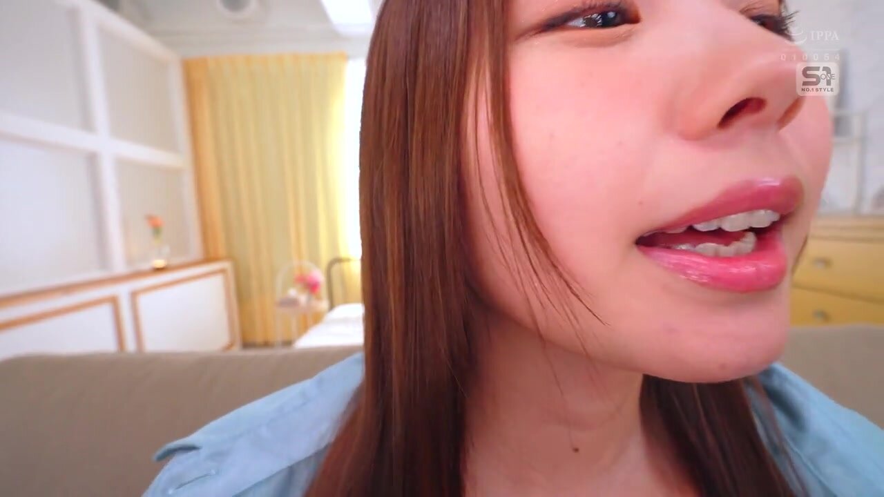 SONE-743 "I want to make all of your big-boob lover's dreams come true." I'll stick my soft, natural H-cup breasts together, rub them, squeeze them, and help you cum every day. My boob-jerk-off girlfriend, Miyu Kohinata