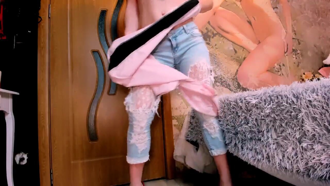 LolyHornyXXX - I Pee in my Jeans and Masturbate