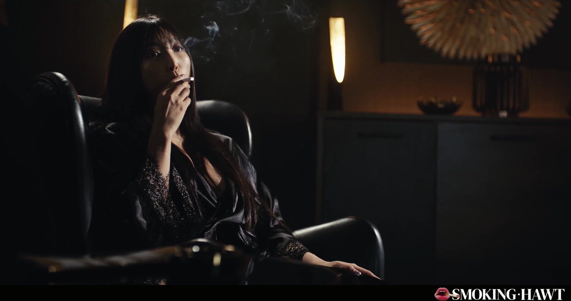 POV Japanese Girl Emiri Momota Blows Smoke while Sucking Cock Smoking Cigarette Fetish