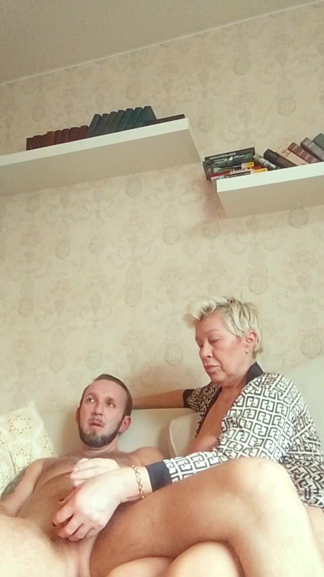 Crazyfamily 1970 - My Stepmom and I Love Watching Porn and having Sex