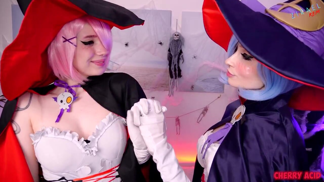 Zirael Rem & Cherryacid – Rem and Ram Spooky Pussy Fuck