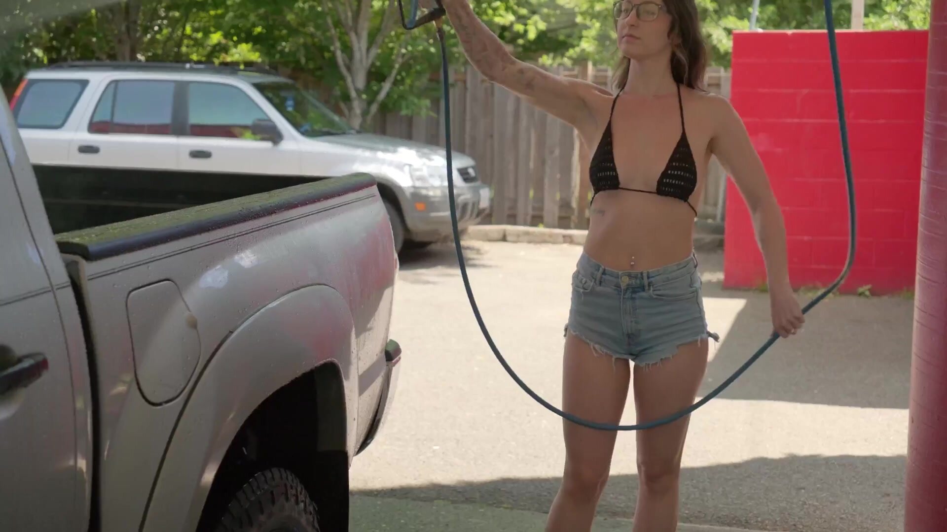 Flashing Emma Naked Soapy and Stealing the Show