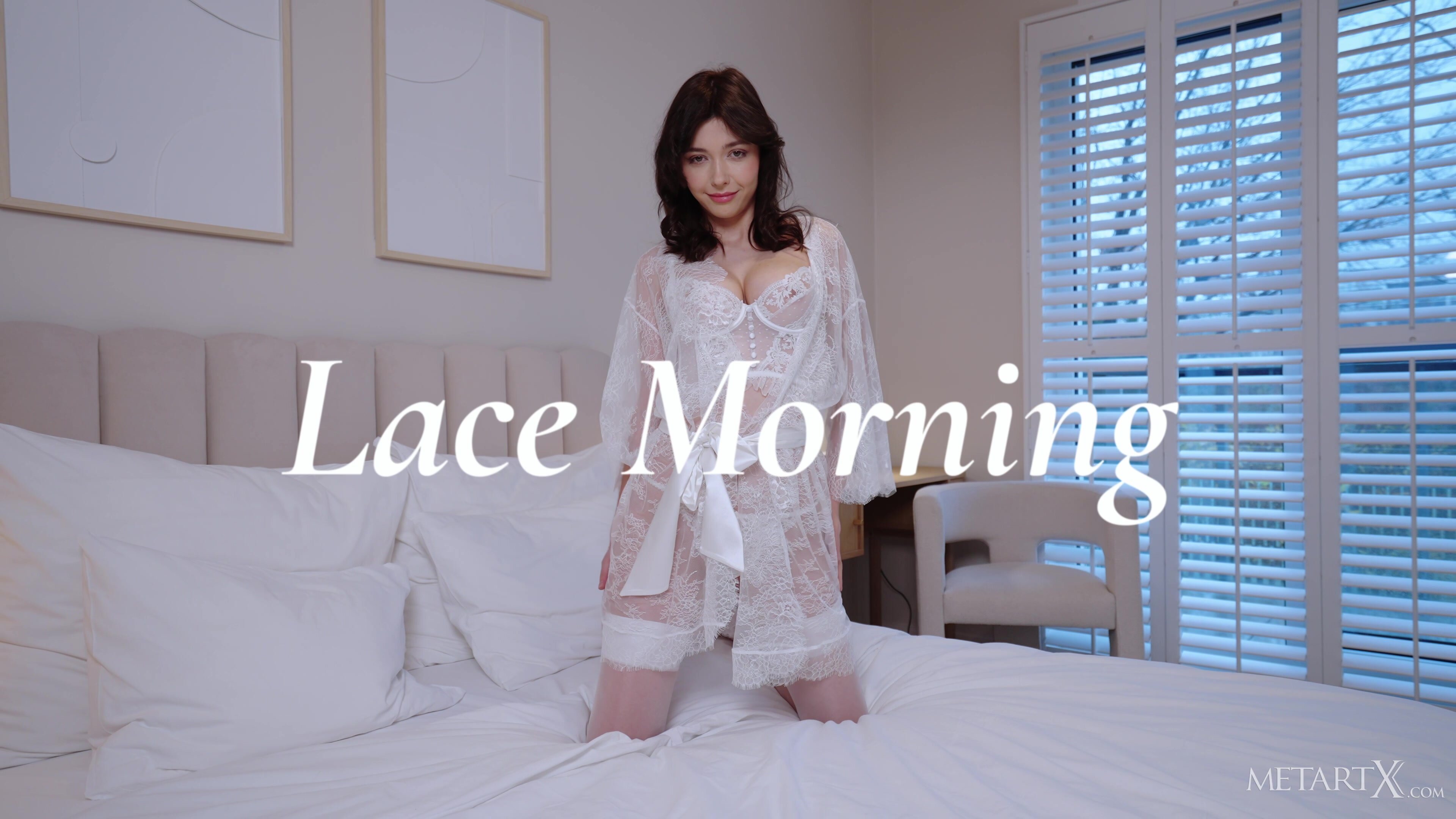 Mila Azul - Lace Morning 2 in 4K