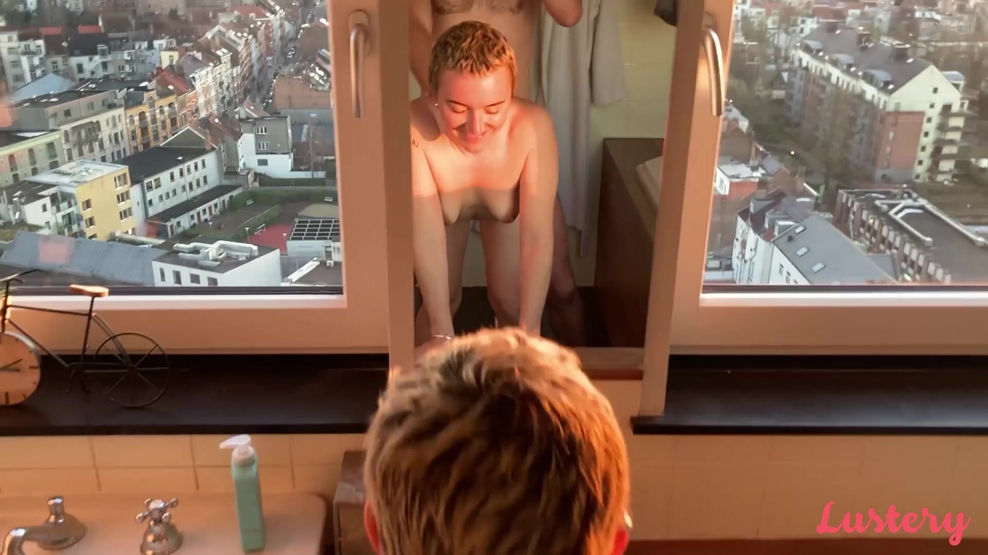 Lustery - E1784 Ceci And Hans Doggy Style With A View