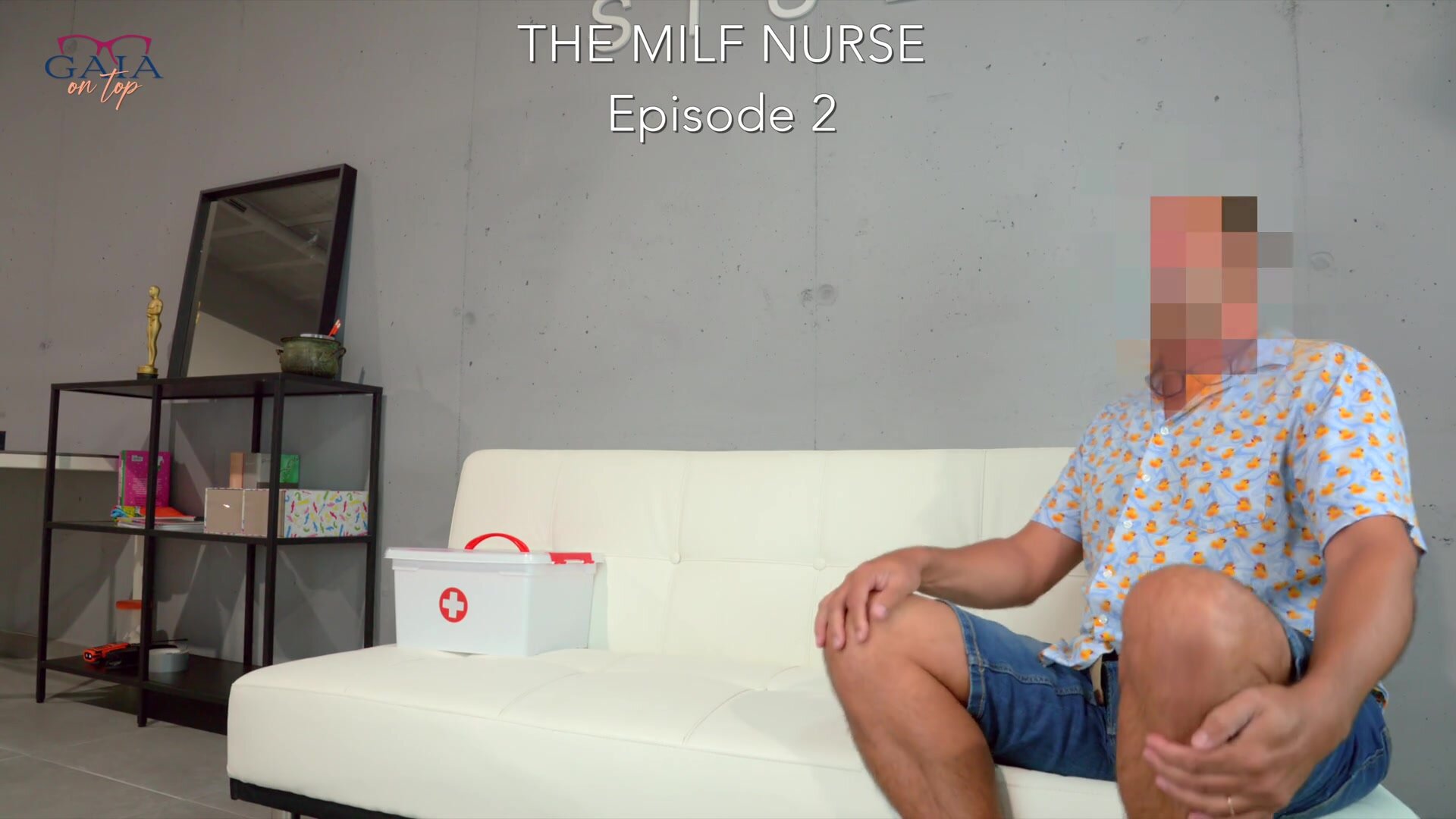 GaiaOnTop - Nurse MILF Examines Patients Penis in Hospital to Gets Anal Creampie