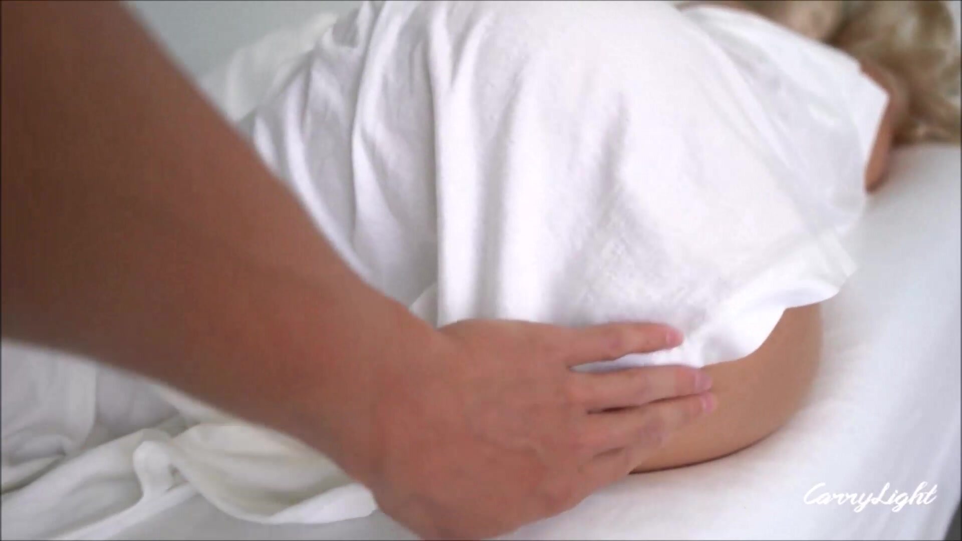 Round ass hot blonde teen POV