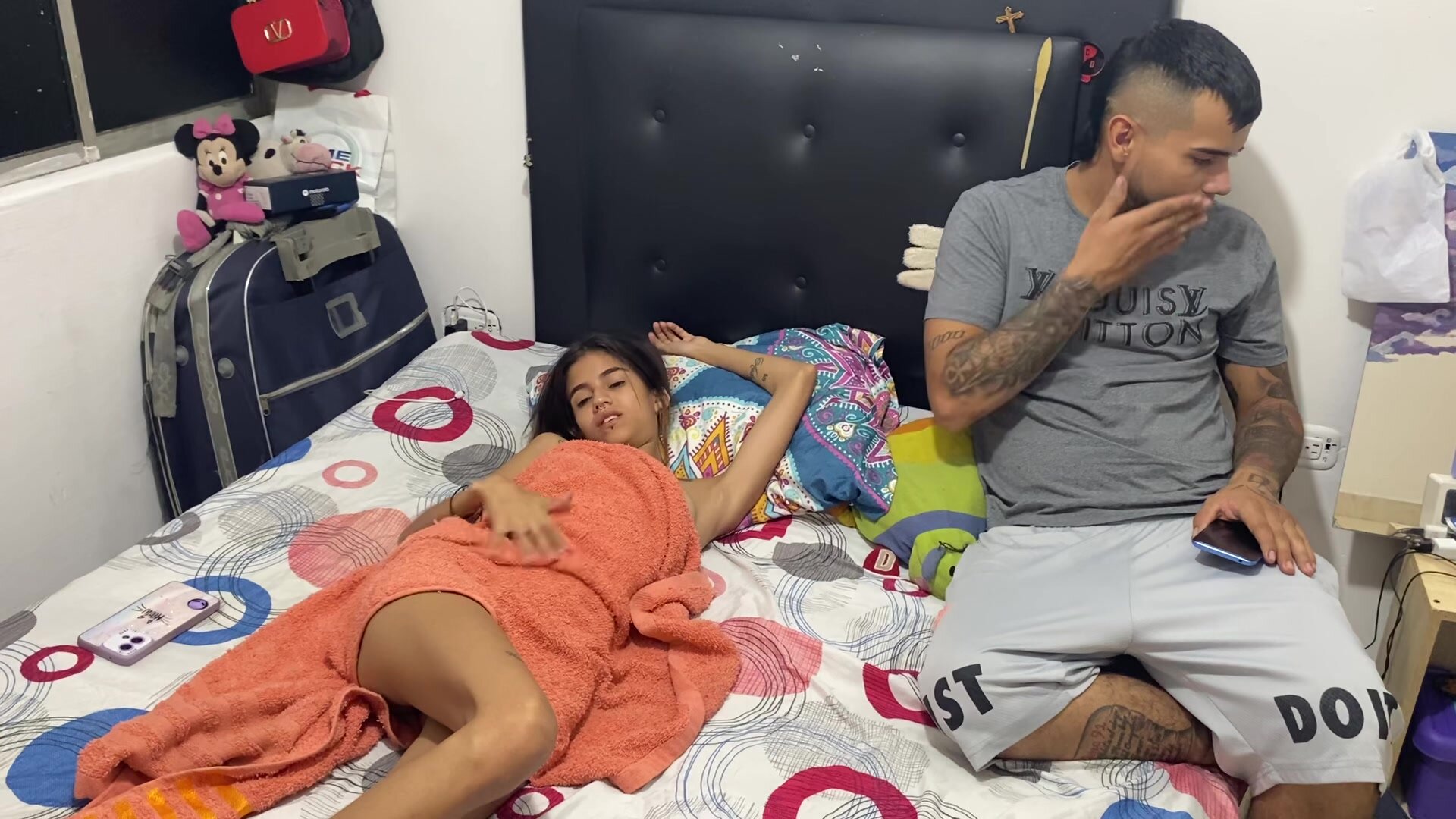 Andrea1010 - My Younger Stepsister Asks Me for a Massage but I Take the Opportunity to Touch Her Virgin Vagina - xHamster