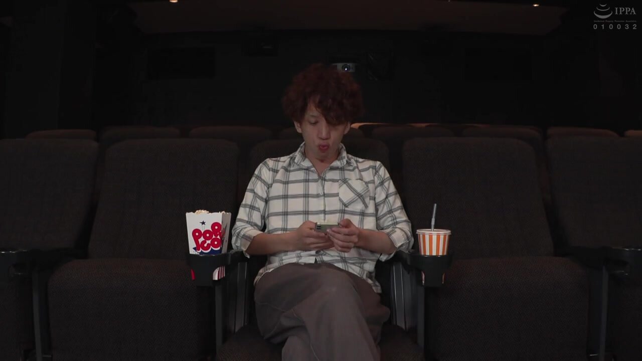 HUNTC-342 I was alone with a beautiful woman at the movie theater during the day on a weekday! And she was a slut! 2 During the movie, she came up to me and started playing with my nipples and dick through my clothes...