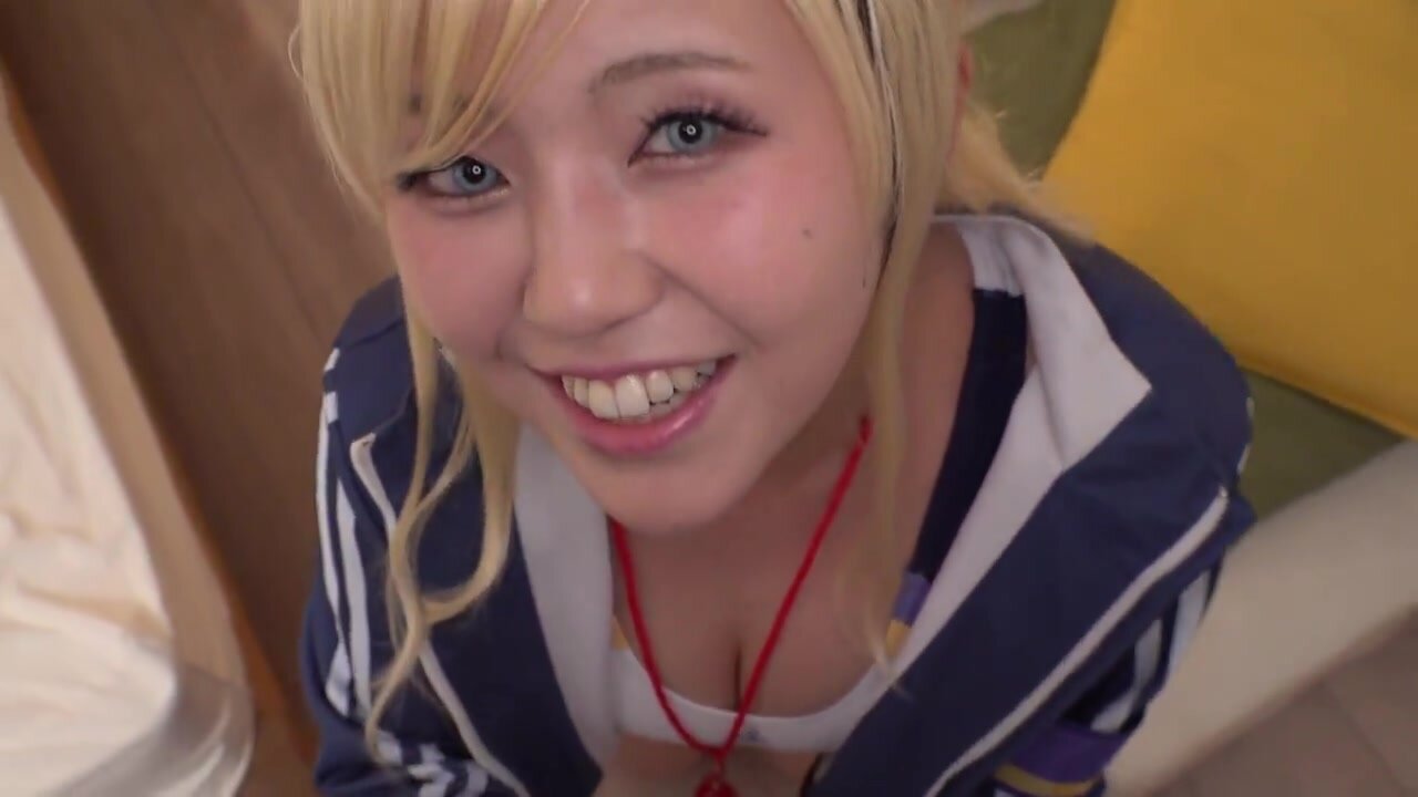 COSX-087 Pressing my cock into H-cup tits in a high-cut cosplay outfit! Hardcore raw sex with cute Yua and her super soft boobs!