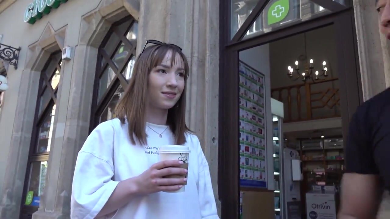 WAWA-040 Raw sex with a Russian beauty! Creampie sex with a Japanese man