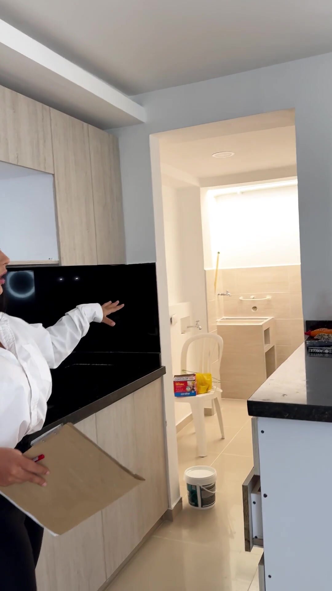 Thalia And Felipe - Real Estate Advisor Agreed to Fuck with her Client in the House to Convince him to Buy it