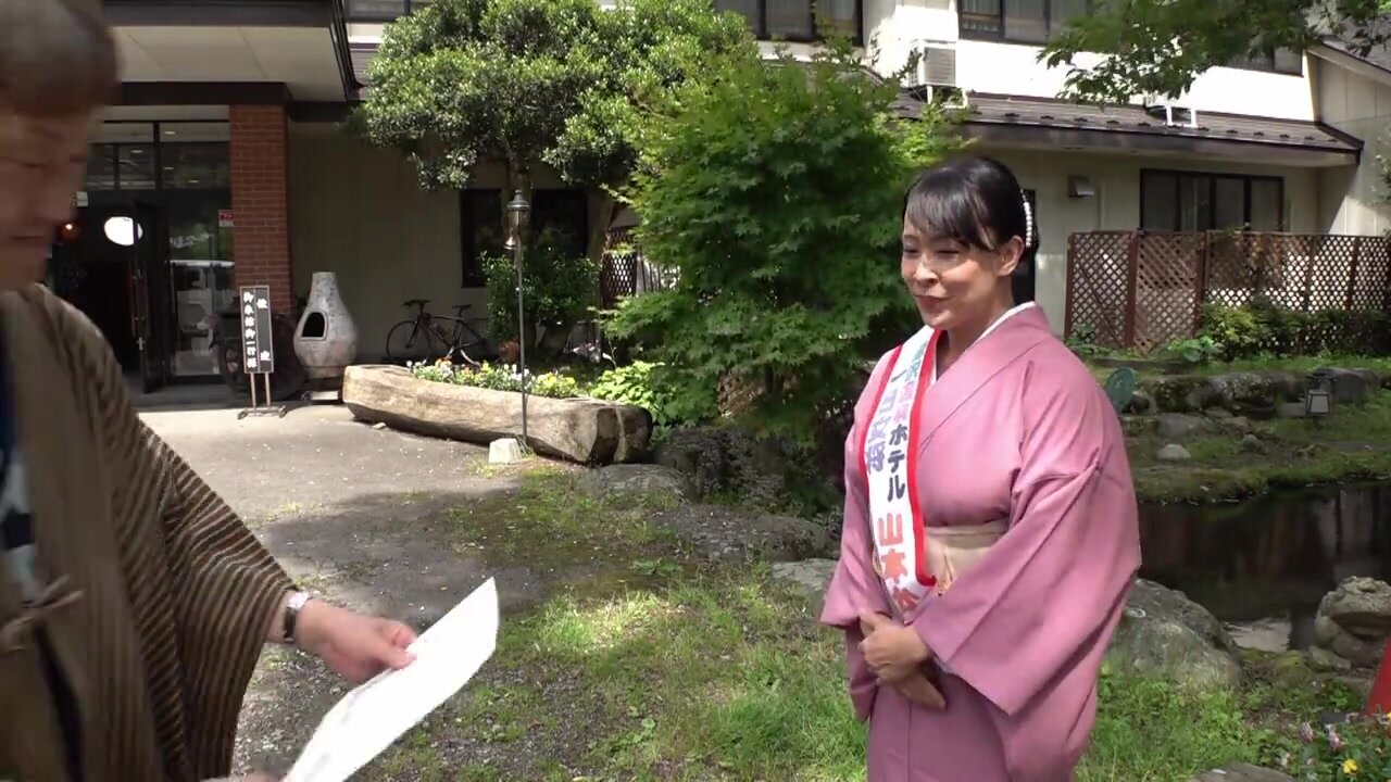 HKIK-017 Kaori Yamamoto, who was appointed as the proprietress for a day