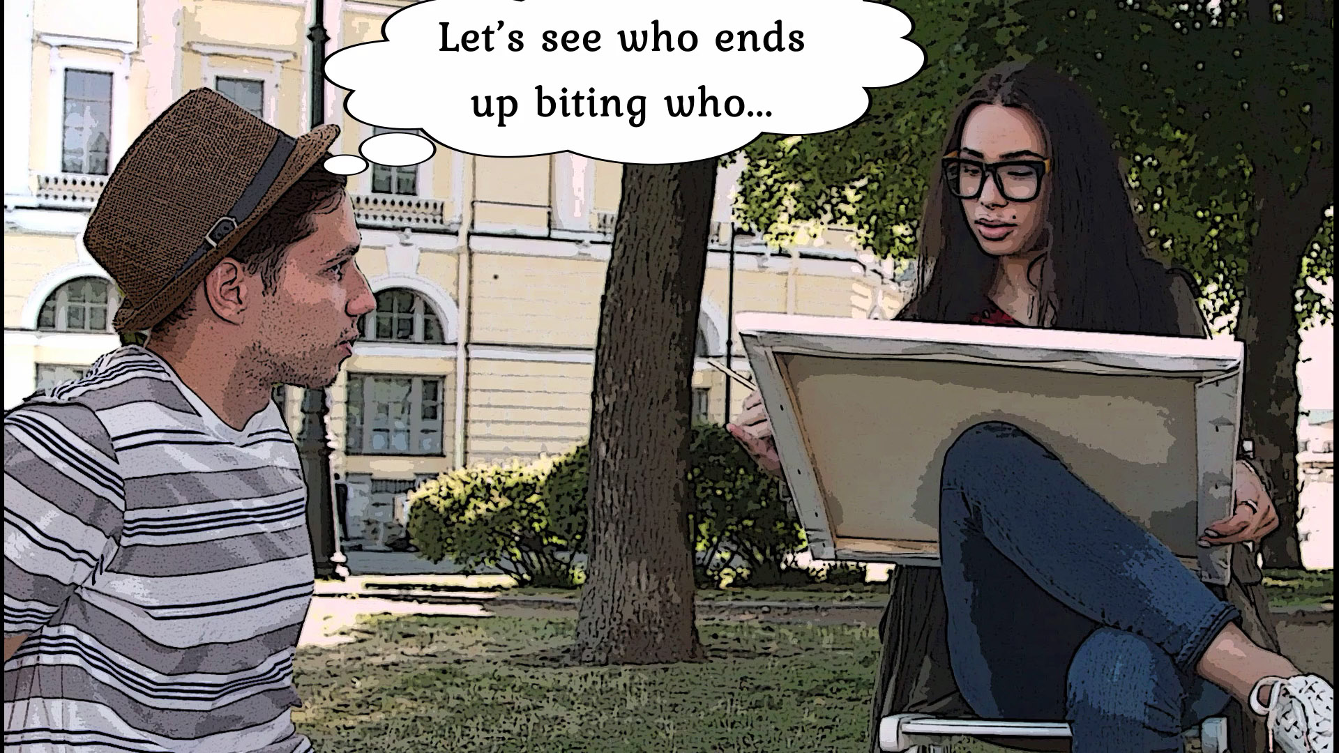 You try to relax at the park and ants ruin your life