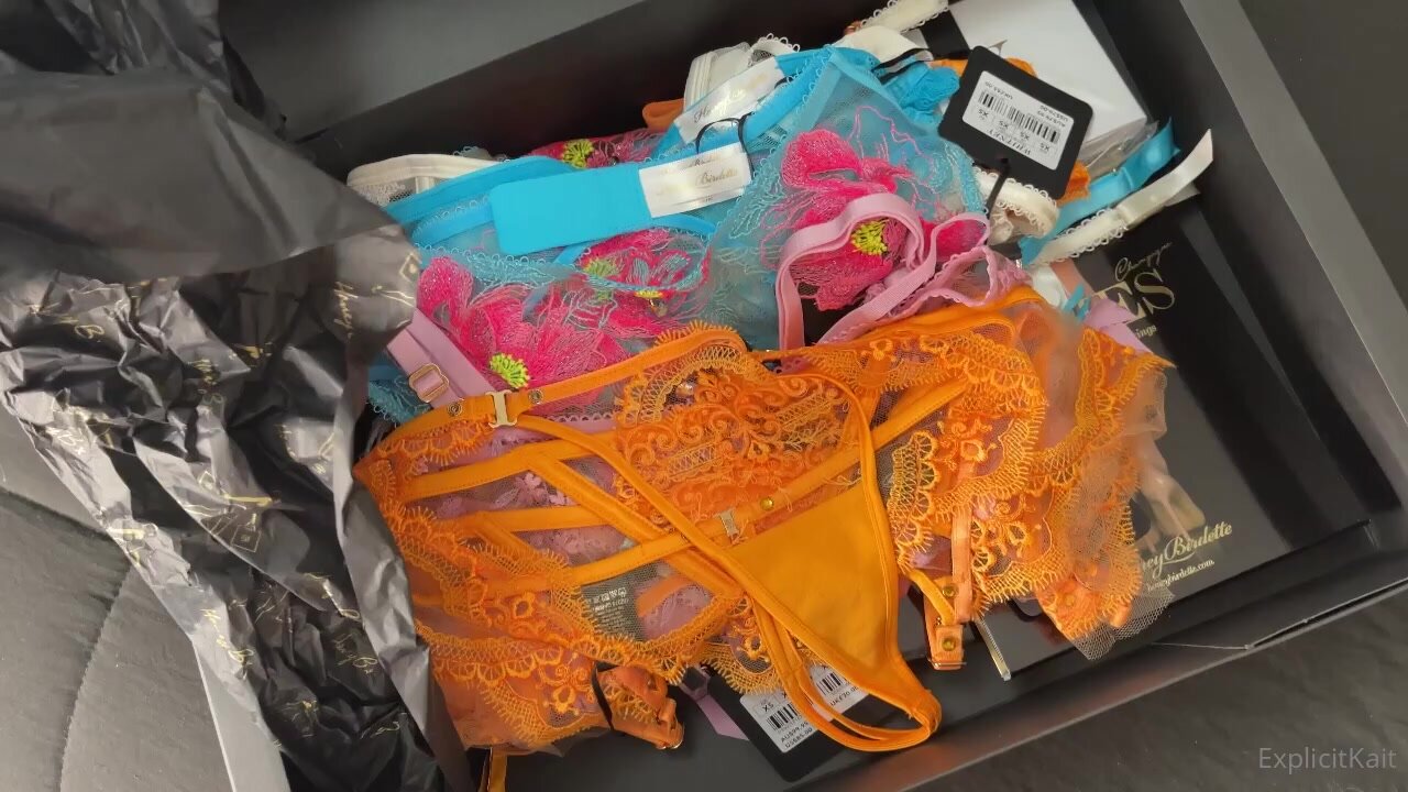 Explicit Kait - OnlyFans - Lingerie Try on Video