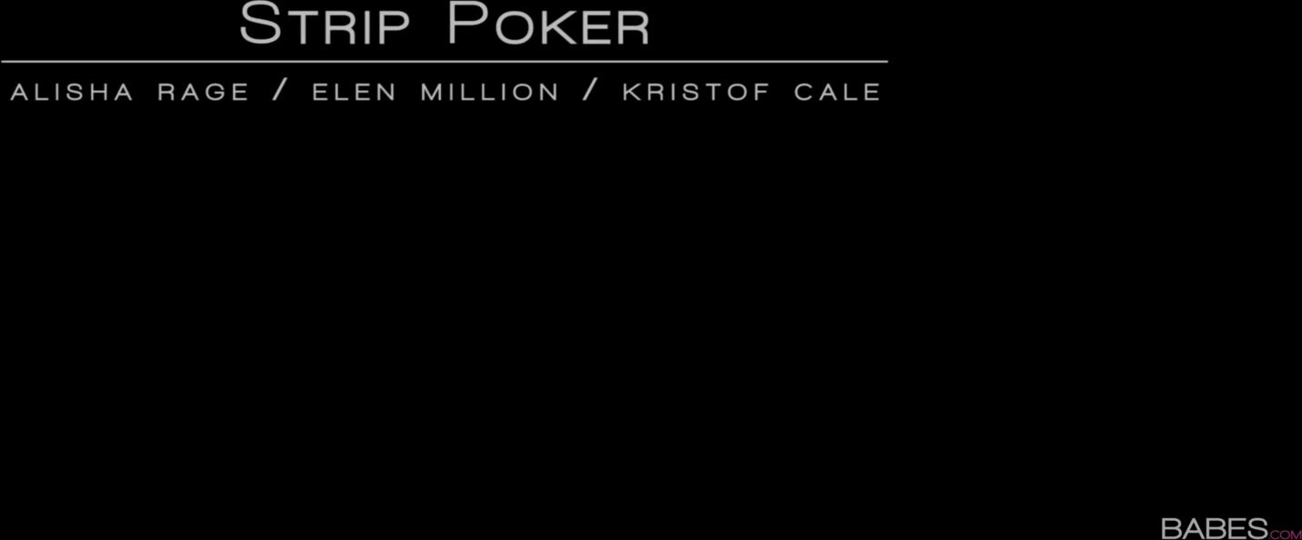 Alisha Rage And Ellen Million Strip Poker