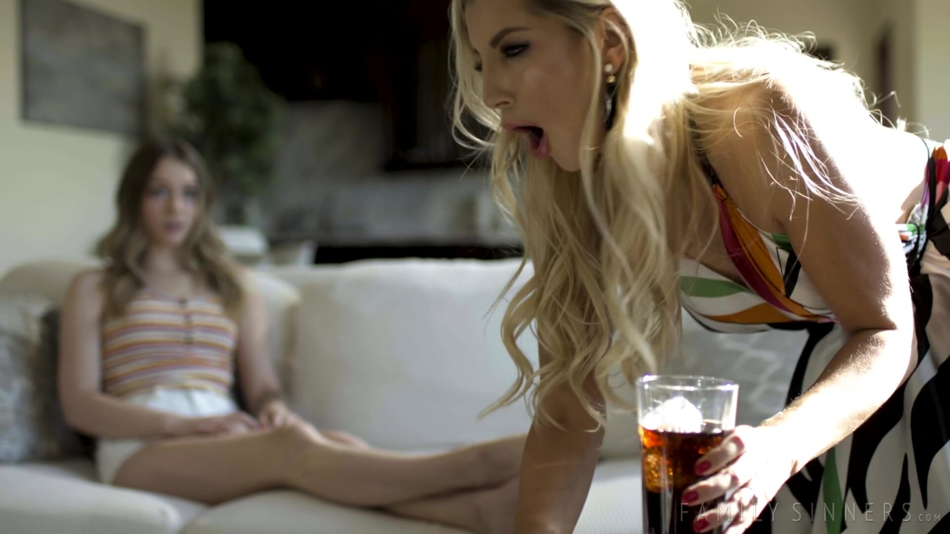 FamilySinners - Ashley Fires And Lily Larimar Mothers And Stepdaughters