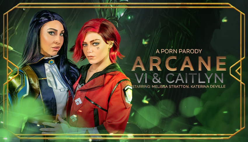 Melissa Stratton, Katerina Deville - Arcane. Vi & Caitlyn in 4K