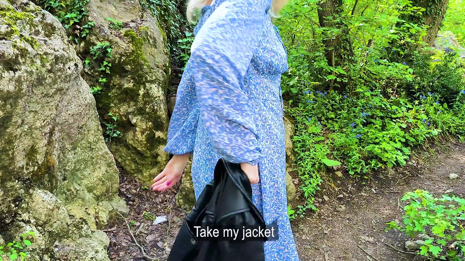 Djelka Bianki - Pleasant Surprises from a Slutty STEP MOM during a walk in the public Park - Djelka Bianki