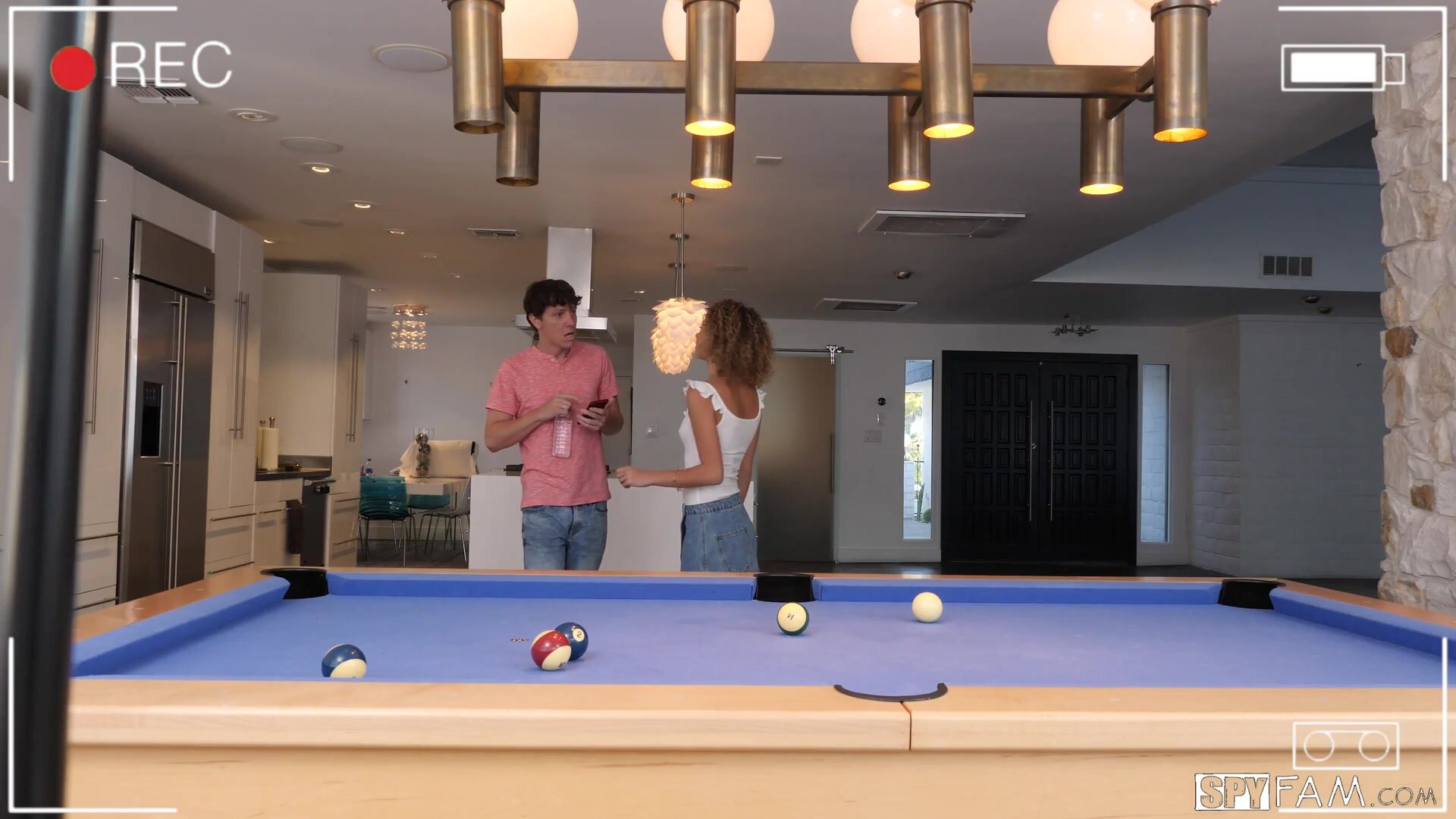 SpyFam Billiards With Stepbro - Allie Addison