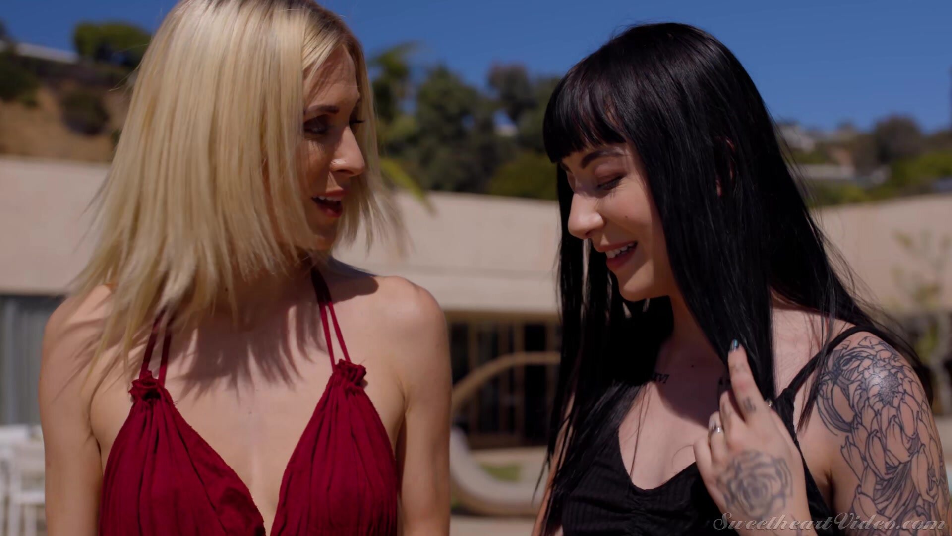 Aiden Ashley, Charlotte Sartre - Lesbian Adventure. Strap-On Specialists 15