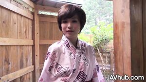 Hasumi Likes Getting Clean & Dirty