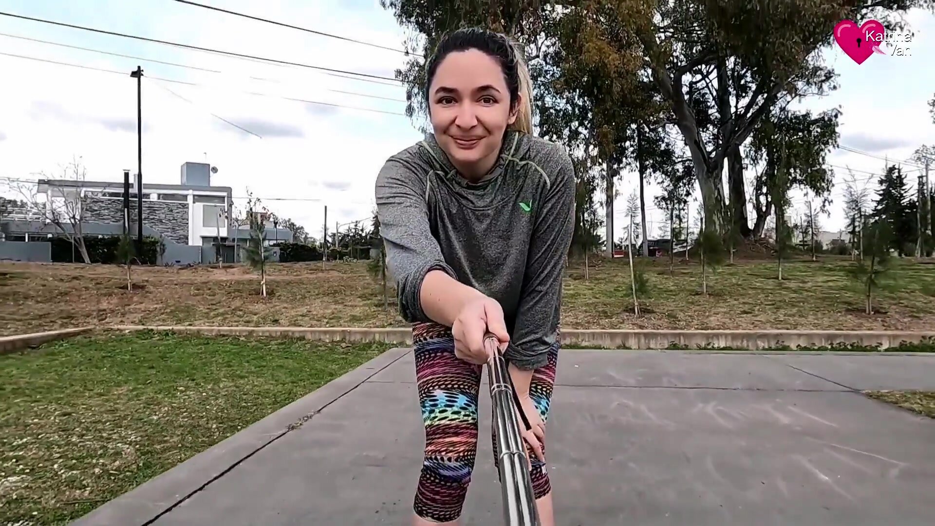 Katrina Van - Girl on Roller Skates Sucks Big Dick