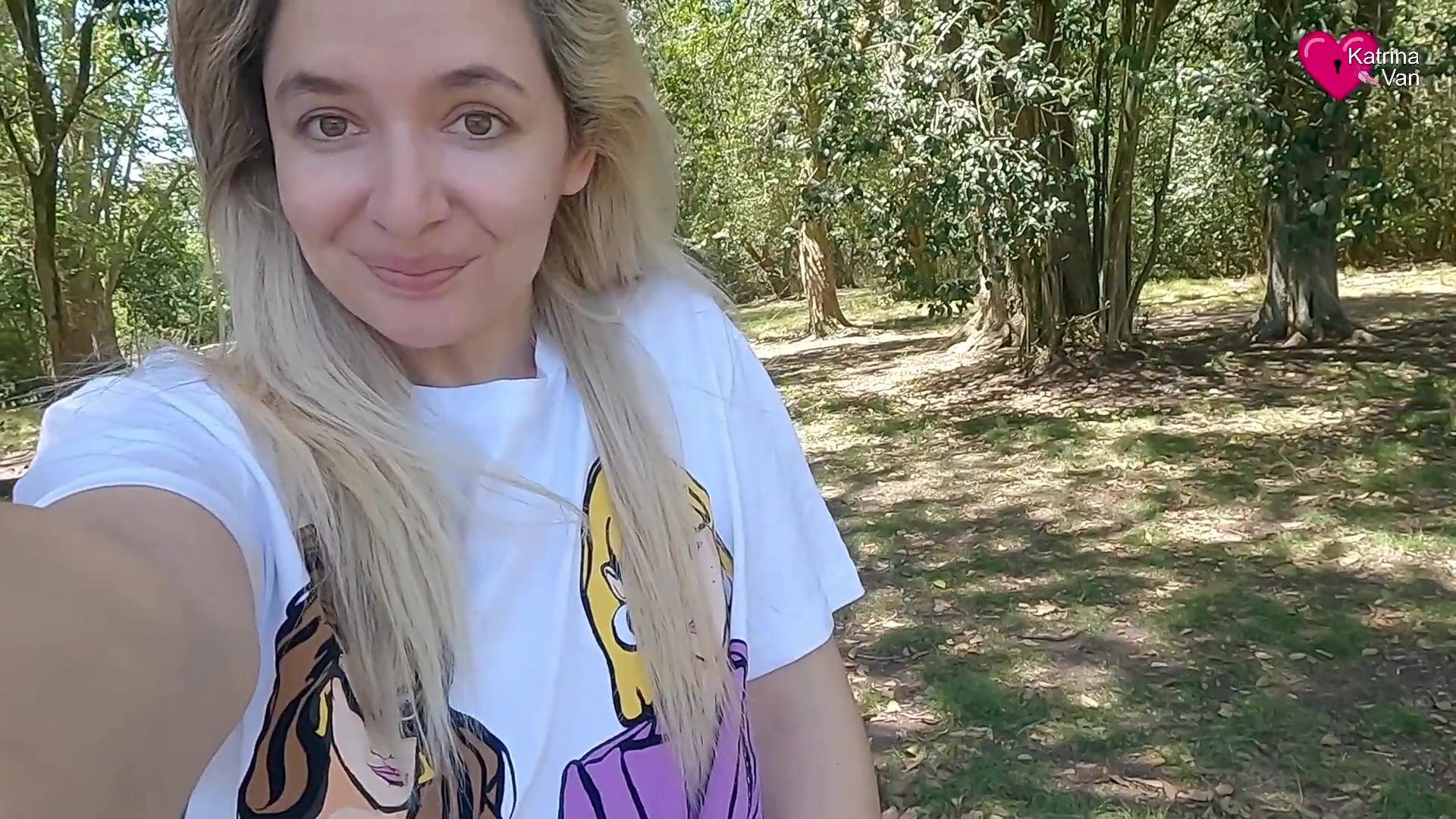 Katrina Van - Roadside Anal in a Pine Tree