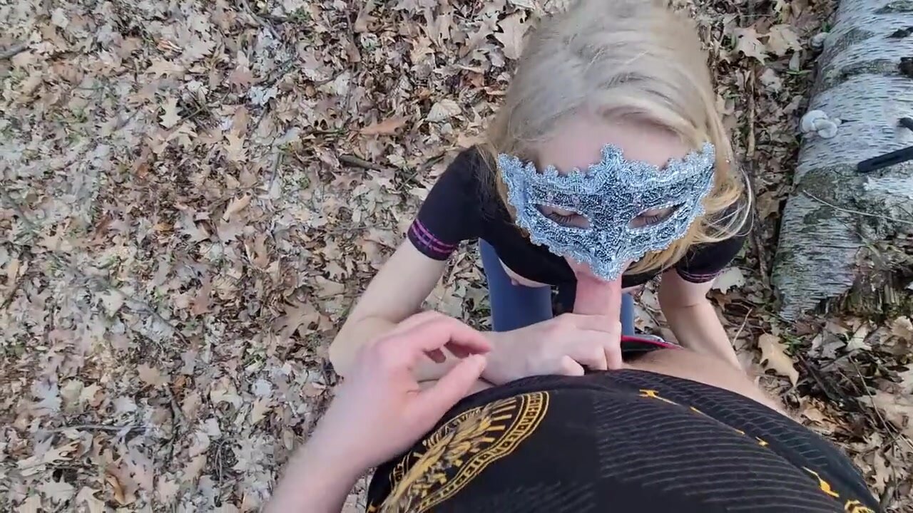 Ria Manilla - Blonde Step sister get fucked by her Step brother on public