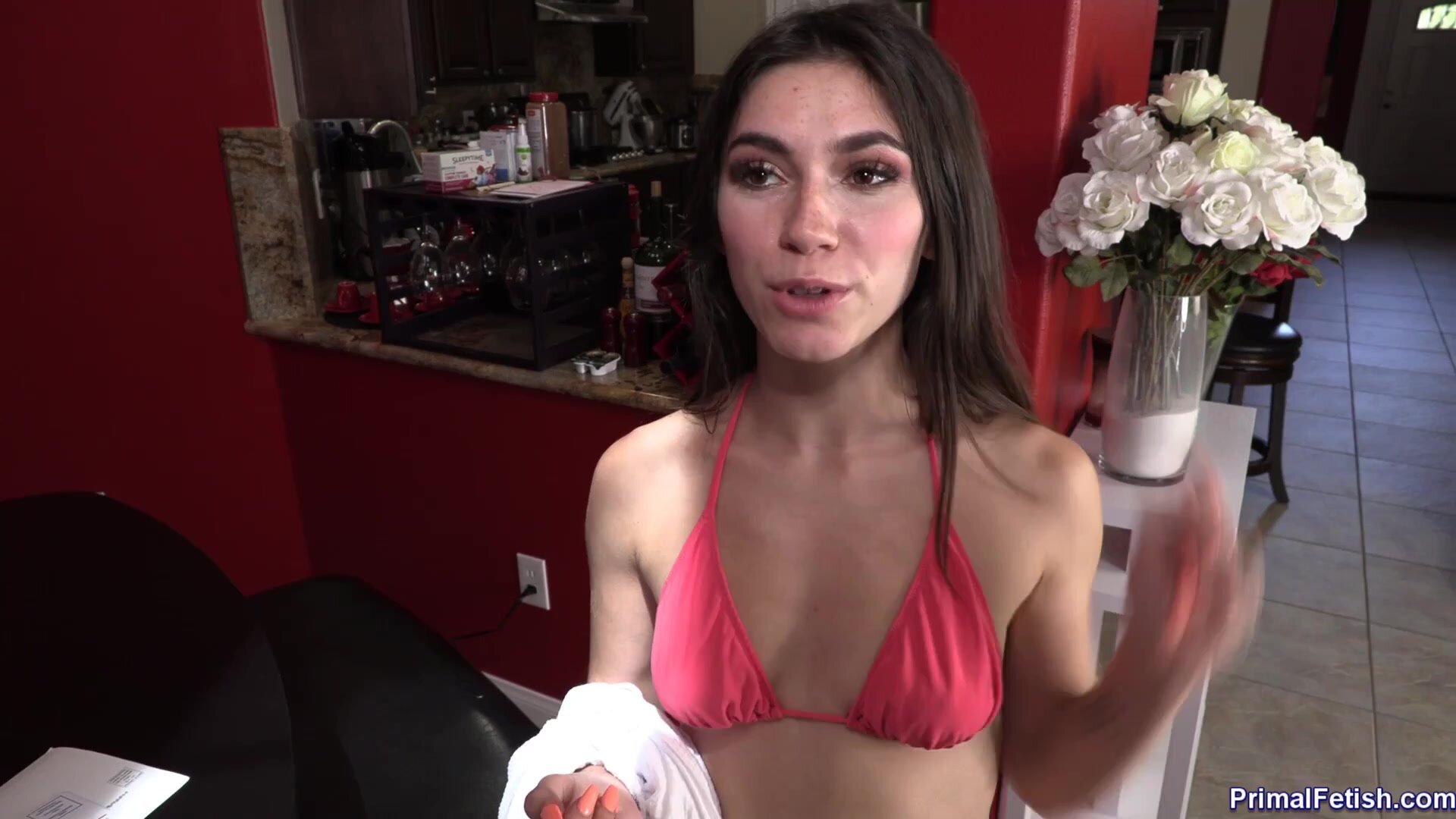 Primalfetish - Bitchy Step-Daughter Controlled With the Roll of the Dice - Gianna Gem