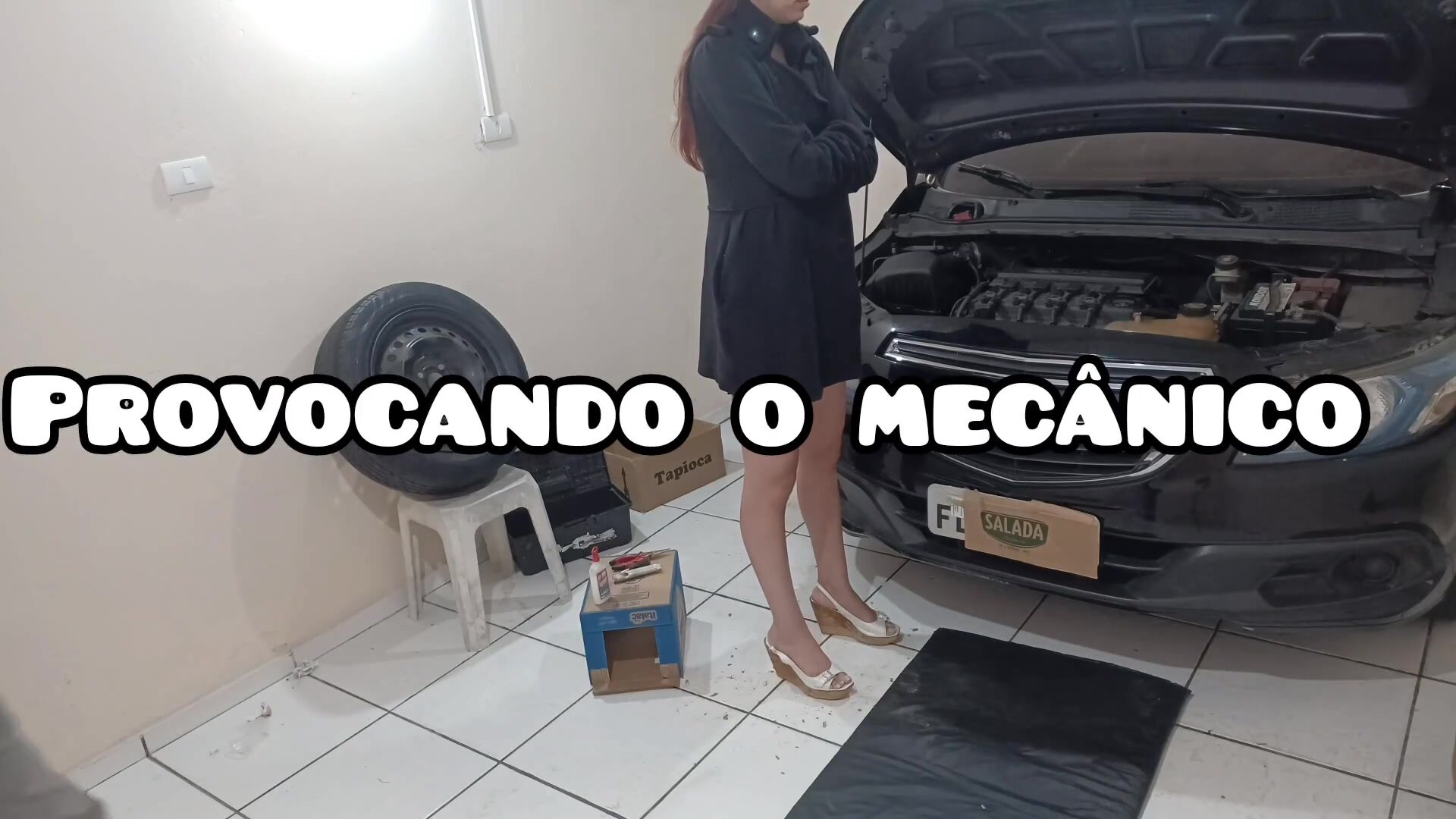 RenaTasurtada - Esposa com tesao fudeu na oficina.