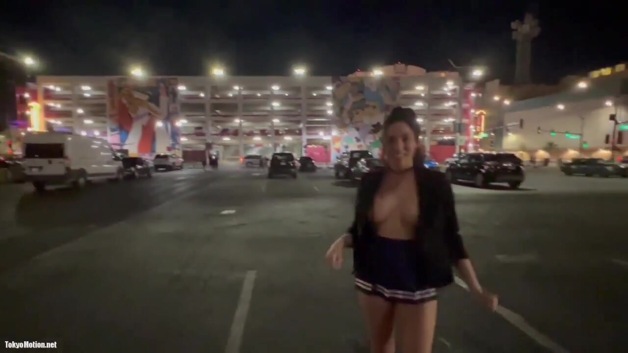 Nicole Niagara - Exposed in City Streets part1  Public Blindfold