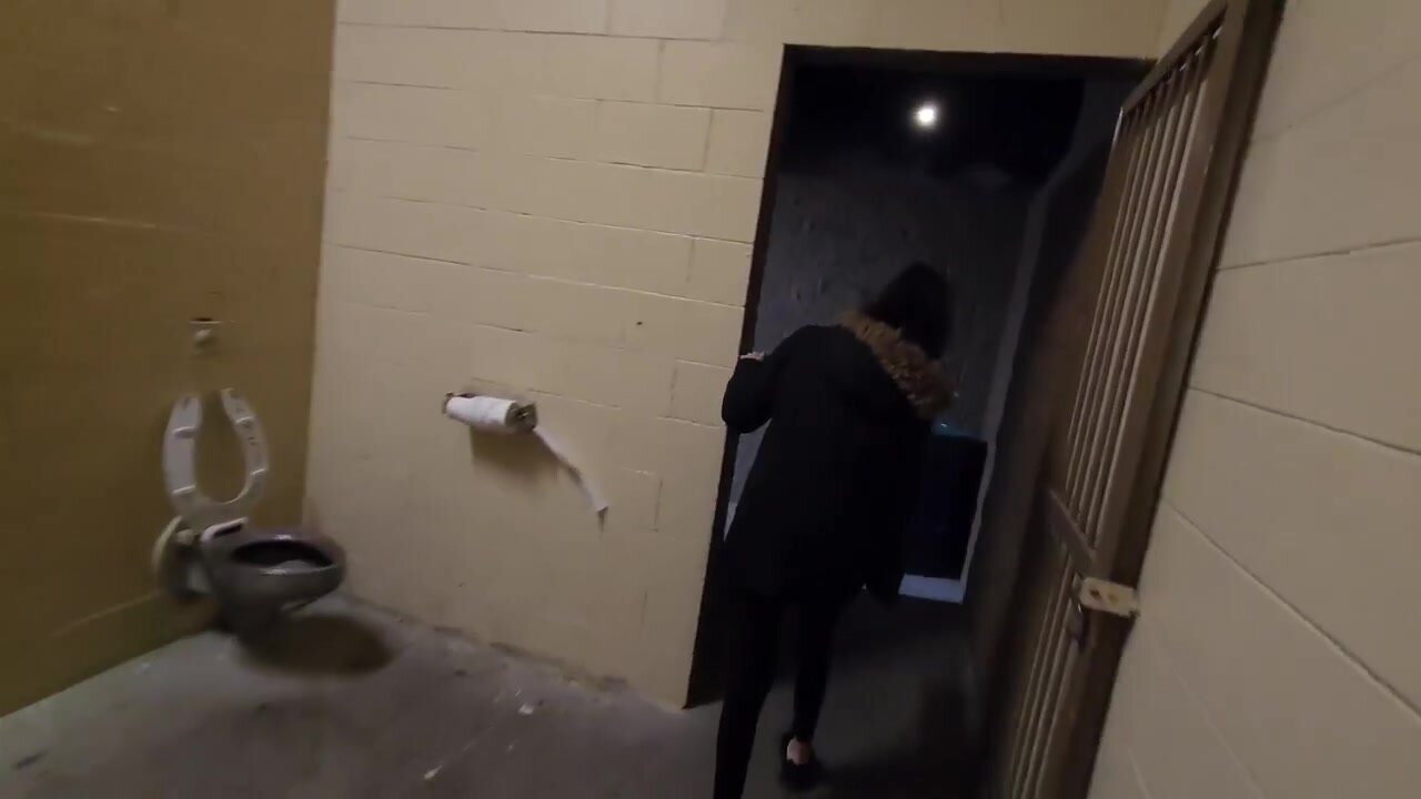 NicoleNiagara - Lit up in the public park + Mens bathroom masturbation