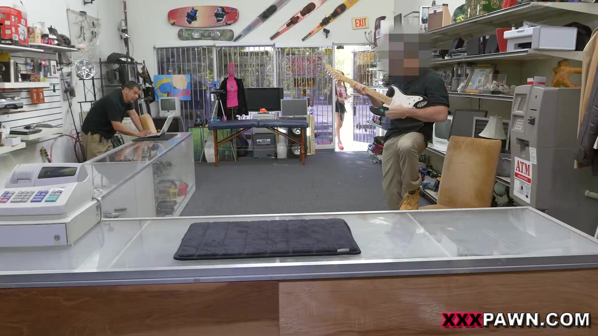 Tiffany Rain - Asian Chick Exchanges Family Sword For White Man’s Flesh Sword