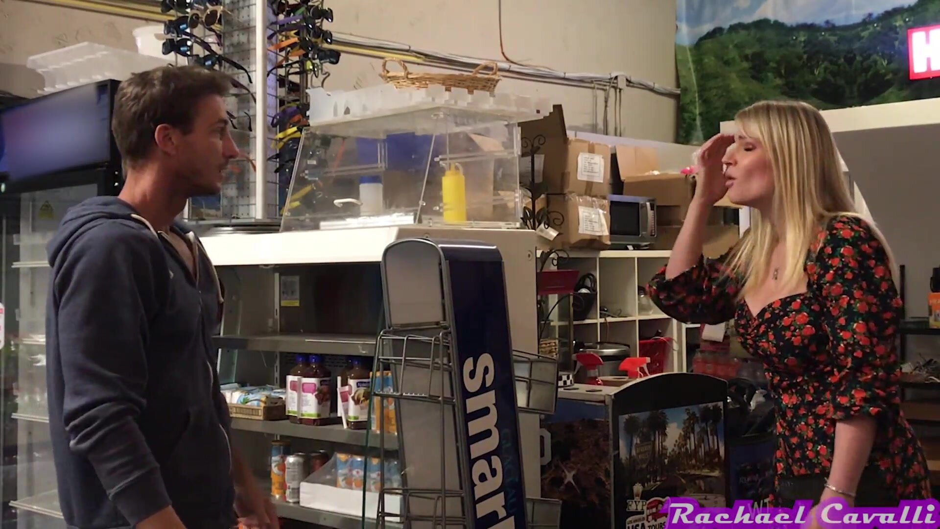 Rachael Cavalli - Hot will do anything for milk during pandemic quarantine