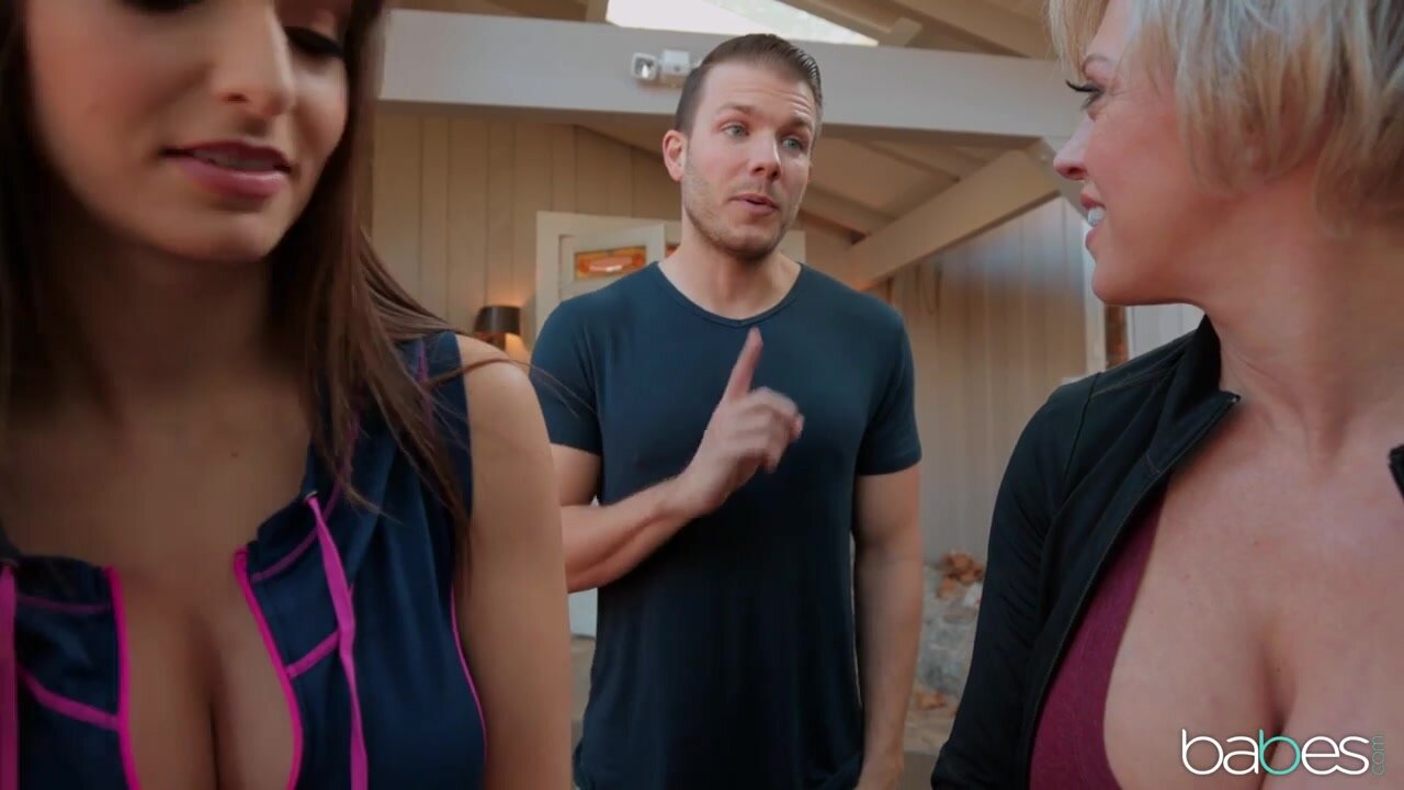 Dee Williams Lexi Luna Busty Lesbians Enjoy A Threesome With Their Neighbor