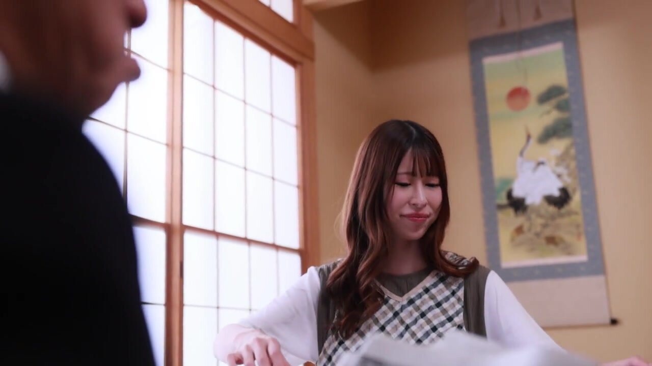 PJAB-016 A wife falls for her father-in-law's hard and big dick, which is incomparable to her husband's - Miu Arioka