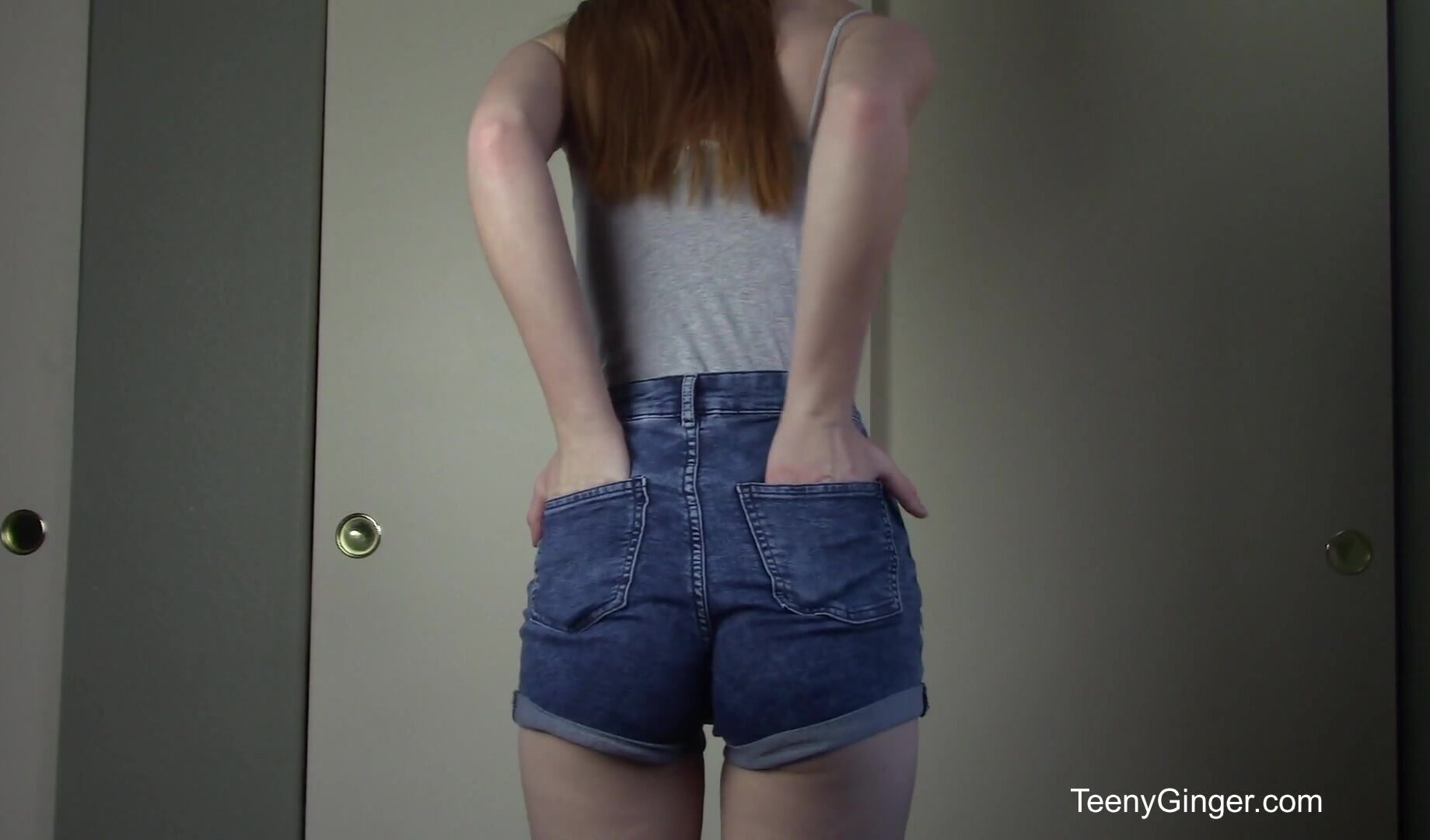 Sierra TeenyGinger - Throwback Video  Edging JOI with Cum Countdown